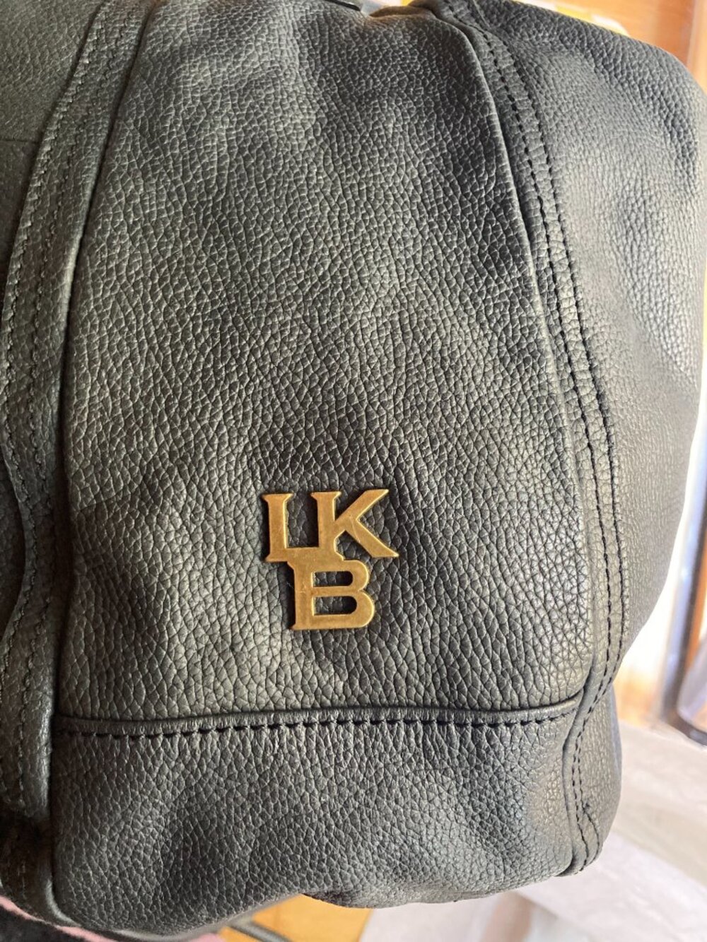 🖤 Liebeskind Berlin Black Pebbled Leather Slouchy Satchel Shoulder Bag 🖤 - Picture 3 of 16